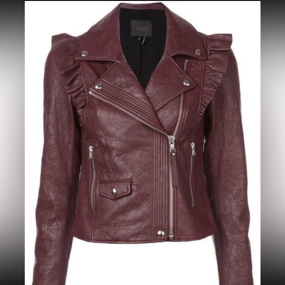 PAIGE ANNIKA LEATHER JACKET